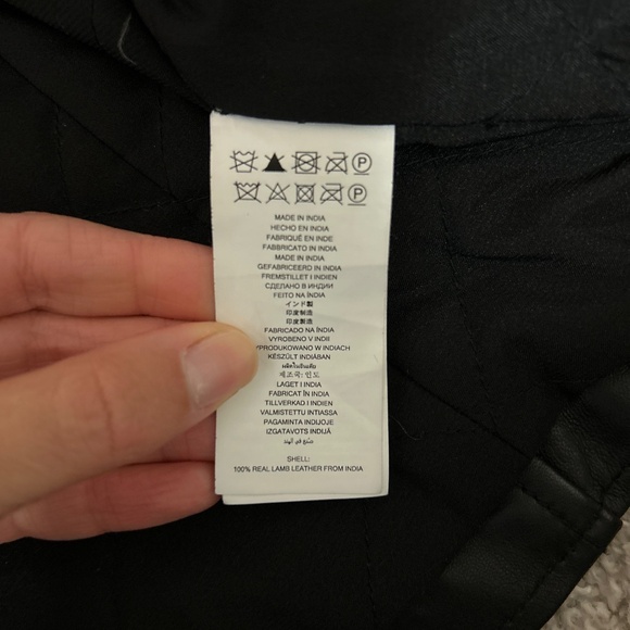 Michael Kors Leather Jacket - Picture 3 of 5